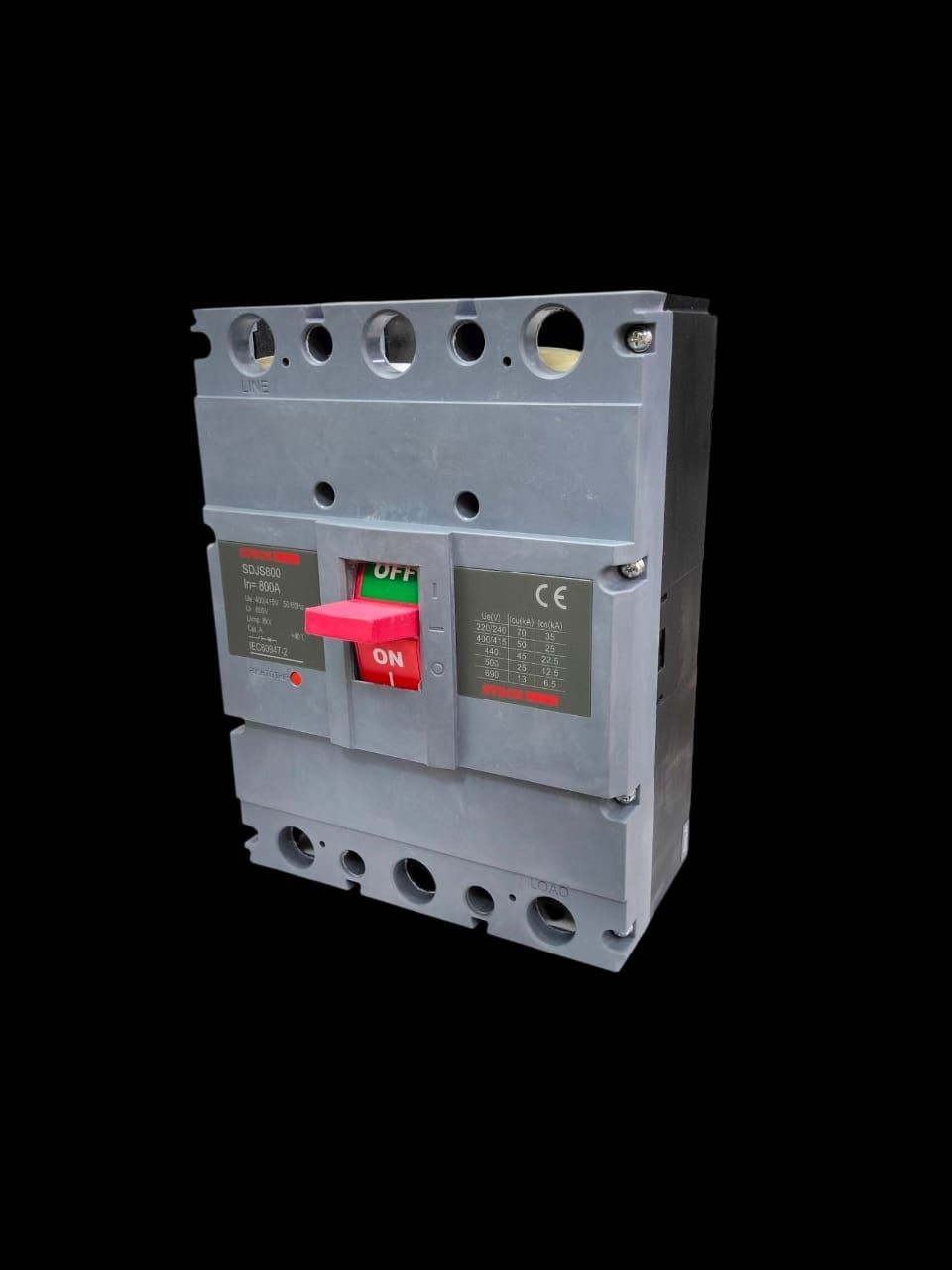 breaker industrial 3p de 700 amp y 800 amp (fijos)